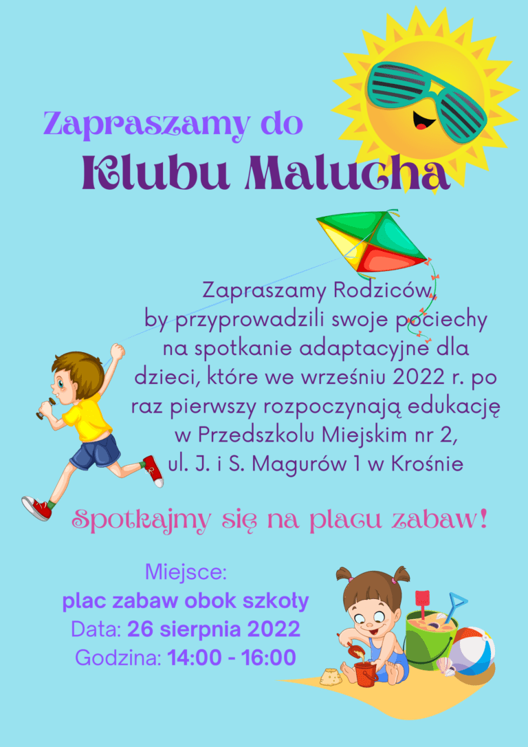 klub malucha plakat